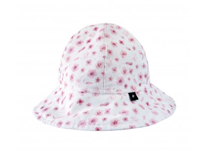 Lullalove Gyermek kalap 4-6 évig - Rózsaszín virág