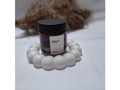 Moře ve svíčce + bezonový podtácek