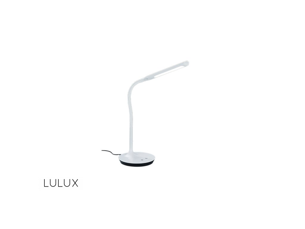 TRIO | POLO | Stolná moderná biela LED lampa