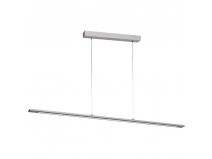 Jednoduché moderné LED minimalistické závesné svietidlo v sivej farbe