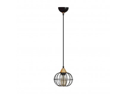 LATARNIA 1 BLACK | industriálna retro visiaca lampa