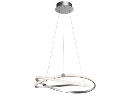 INFINITI PLATA luxusné visiace led svietidlo matny chrom 71cm