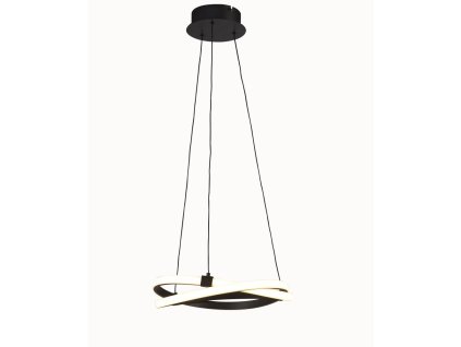 INFINITI FORJA luxusné visiace led svietidlo hnede 38cm