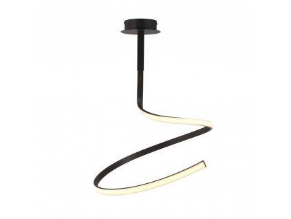 NUR luxusné stropné dizajnové led svietidlo 52cm 30W hneda