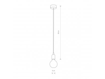 6405 | Nowodvorski | SILICONE | Jednoduchá závesná lampa