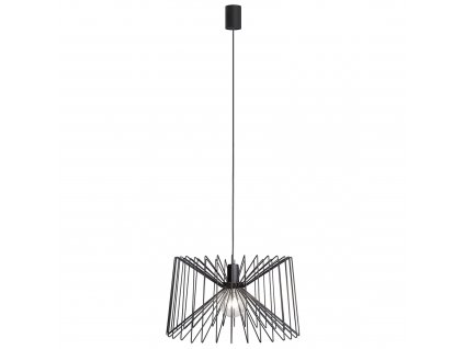 NESS BLACK I 6768 | drôtený čierny luster