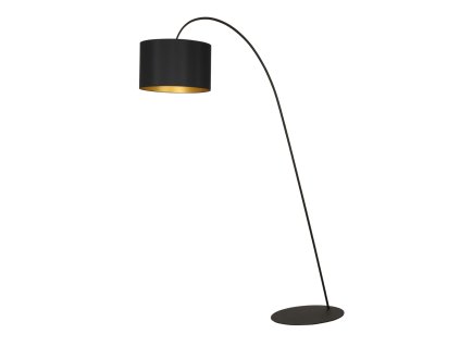 ALICE GOLD I 4963 I stojaca lampa s látkovým tienidlom