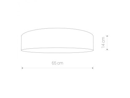 TURDA GOLD IV 8955 | ľahké papierové svietidlo ø=65 cm