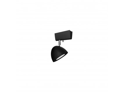 VESPA BLACK I 8838 | stropné svietidlo s polguľovou bodovkou