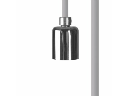 CAMELEON CABLE GU10 WH/CH 8614 | záves s objímkou  h=500 cm