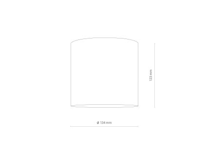 CL IOS LED 20W, 3000K, 60° WHITE 8744 | biela lampa ø=13.40cm