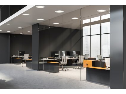 CL KOS LED 16W, 4000K WHITE 8776 | vsadené svietidlo ø=17.50cm
