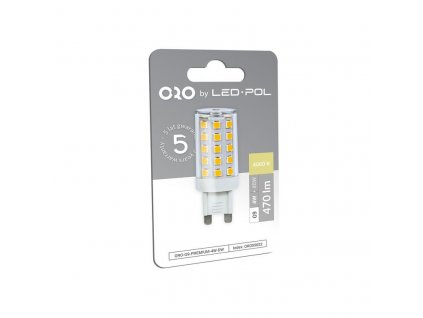 LED-POL  | ORO05022  | STANDARD | LED žiarovka G9 PREMIUM 4W