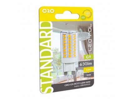 LED-POL  | ORO05025  | STANDARD | LED žiarovka G9 PETIT 4,8W
