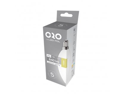 LED-POL  | ORO03056  | ORO | LED žiarovka E14 C37 7W