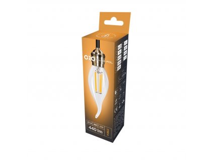 LED-POL  | ORO03019  | ORO | LED žiarovka E14 C35 FLAMI 4W