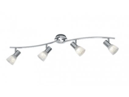 TRIO | 871010407 | LEVISTO IV | Stropne prisadená dizajnová niklová LED lampa