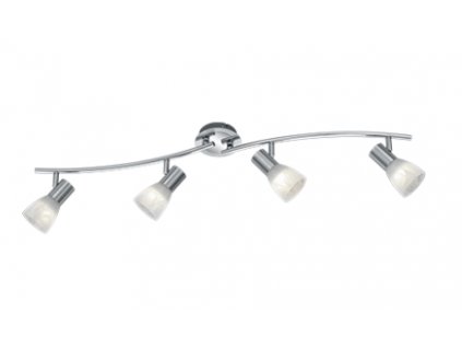 TRIO | 871010407 | LEVISTO IV | Stropne prisadená dizajnová niklová LED lampa