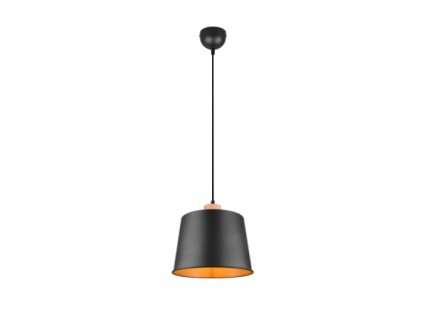 TRIO | 312700132 | HARRIS | Závesná dizajnová čierna lampa
