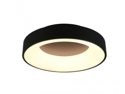 TRIO | 671210132 | GIRONA S | Stropne prisadené okrúhle čierne LED svietidlo