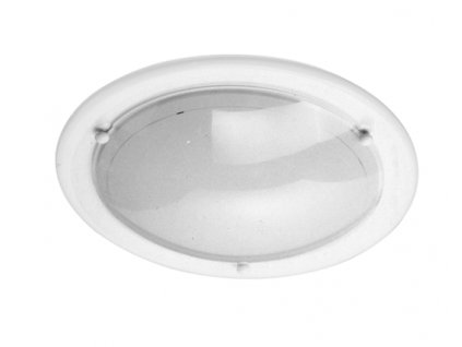 TRIO | PRIMO | Stropná okrúhla sklenená biela lampa