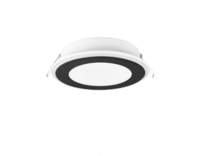 TRIO | AURA 14 | Stropné okrúhle zapustené čierne LED svietidlo