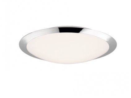 TRIO | UMBERTO 42 | Stropne prisadená okrúhla chrómová moderná LED lampa