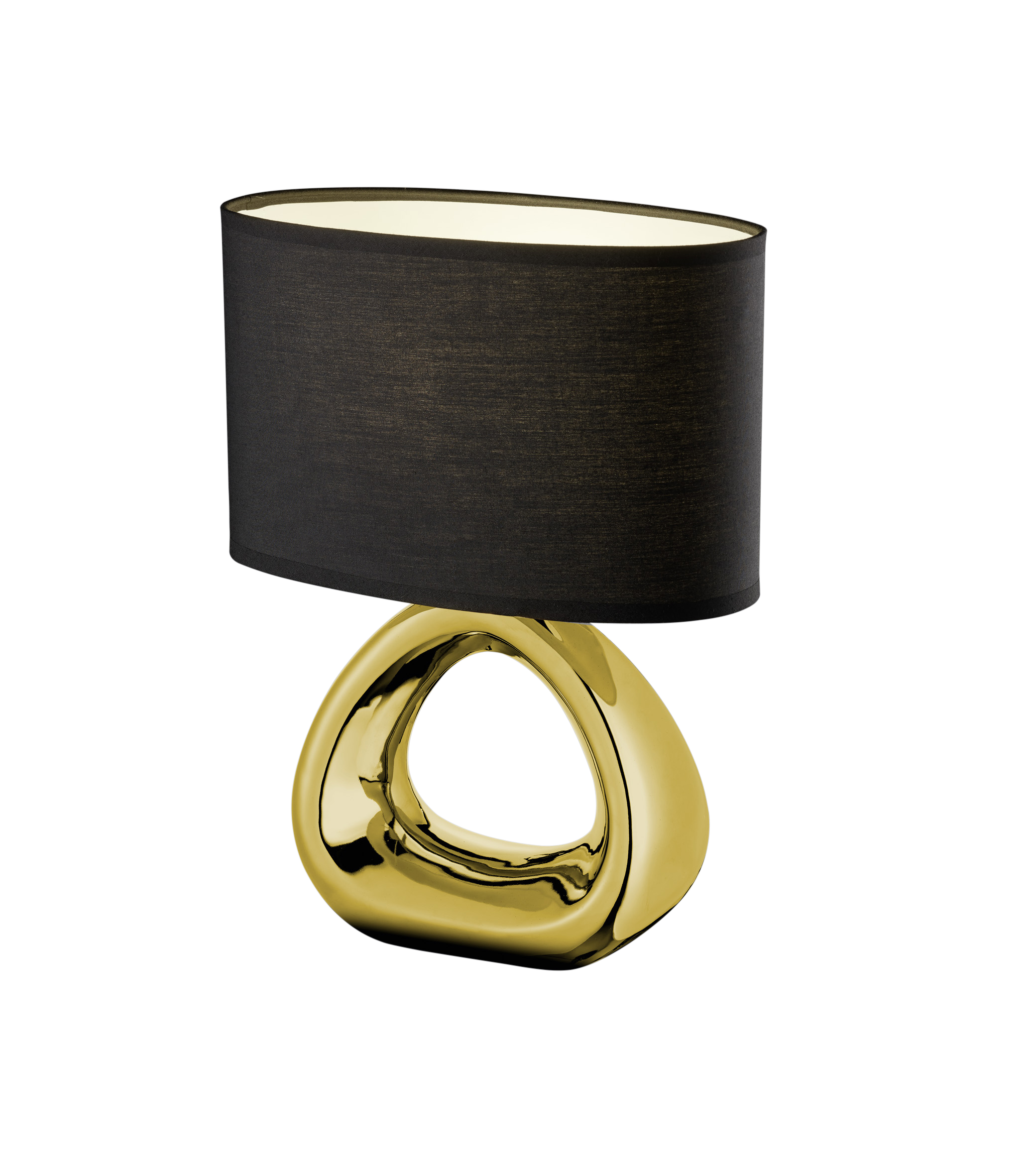 GIZEH | lampa s tienidlom Farba: Čierna/Zlatá