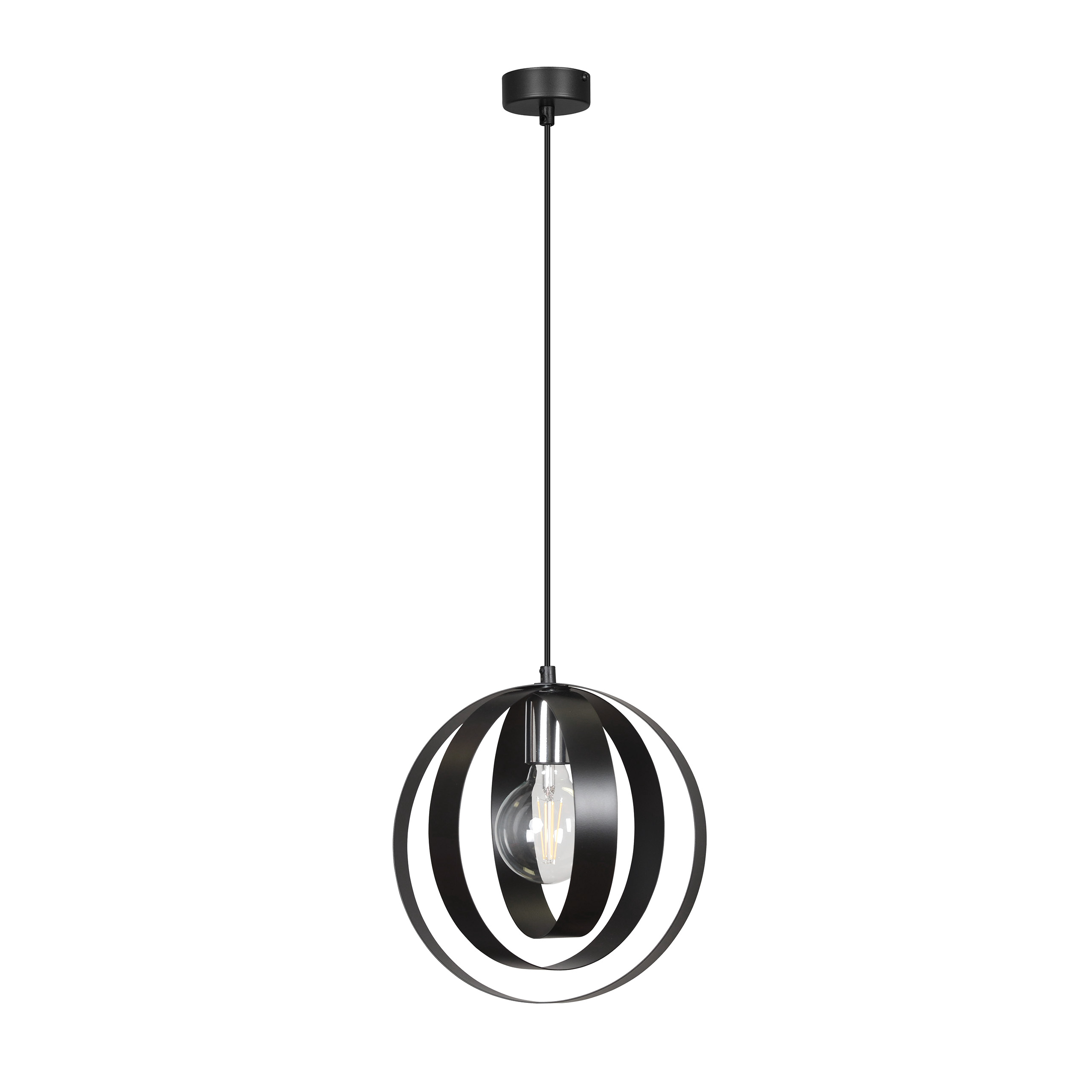 AWILA  | moderná zavesná lampa Farba: Čierna