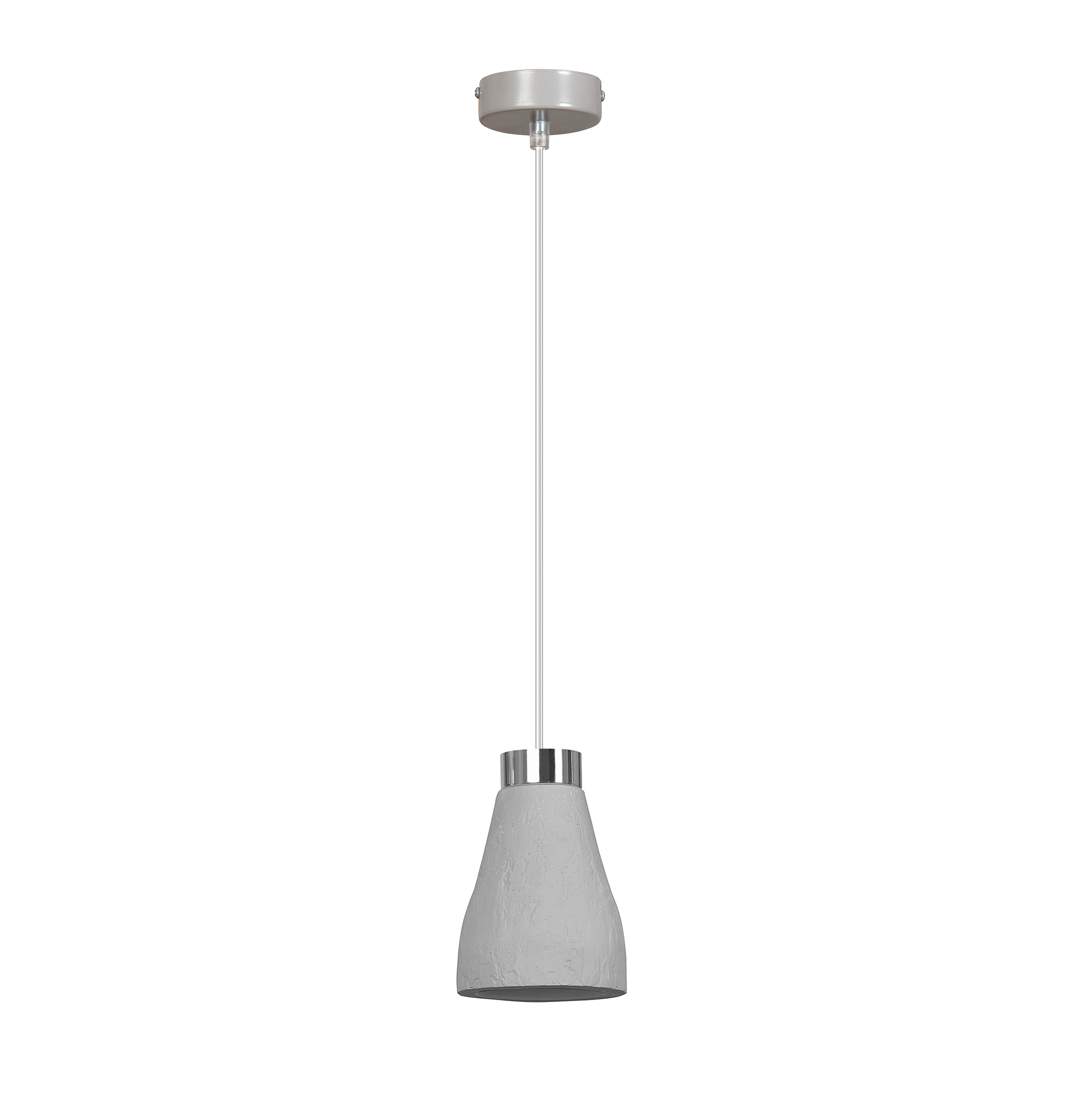 KREPS 1  | moderná visiaca sádrová lampa Farba: Sivá