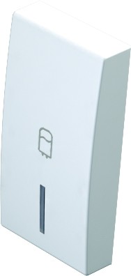 TM11 | Kryt tlačidla s indikátorom 1M Farba: Polárna biela, Symbol: Bojler