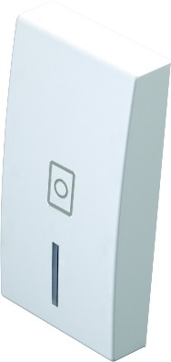TM11 | Kryt tlačidla s indikátorom 1M Farba: Polárna biela, Symbol: Práčka