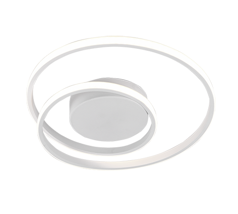 ZIBAL| Stropné prisadené LED svietidlo so stmievaním Farba: Matná biela