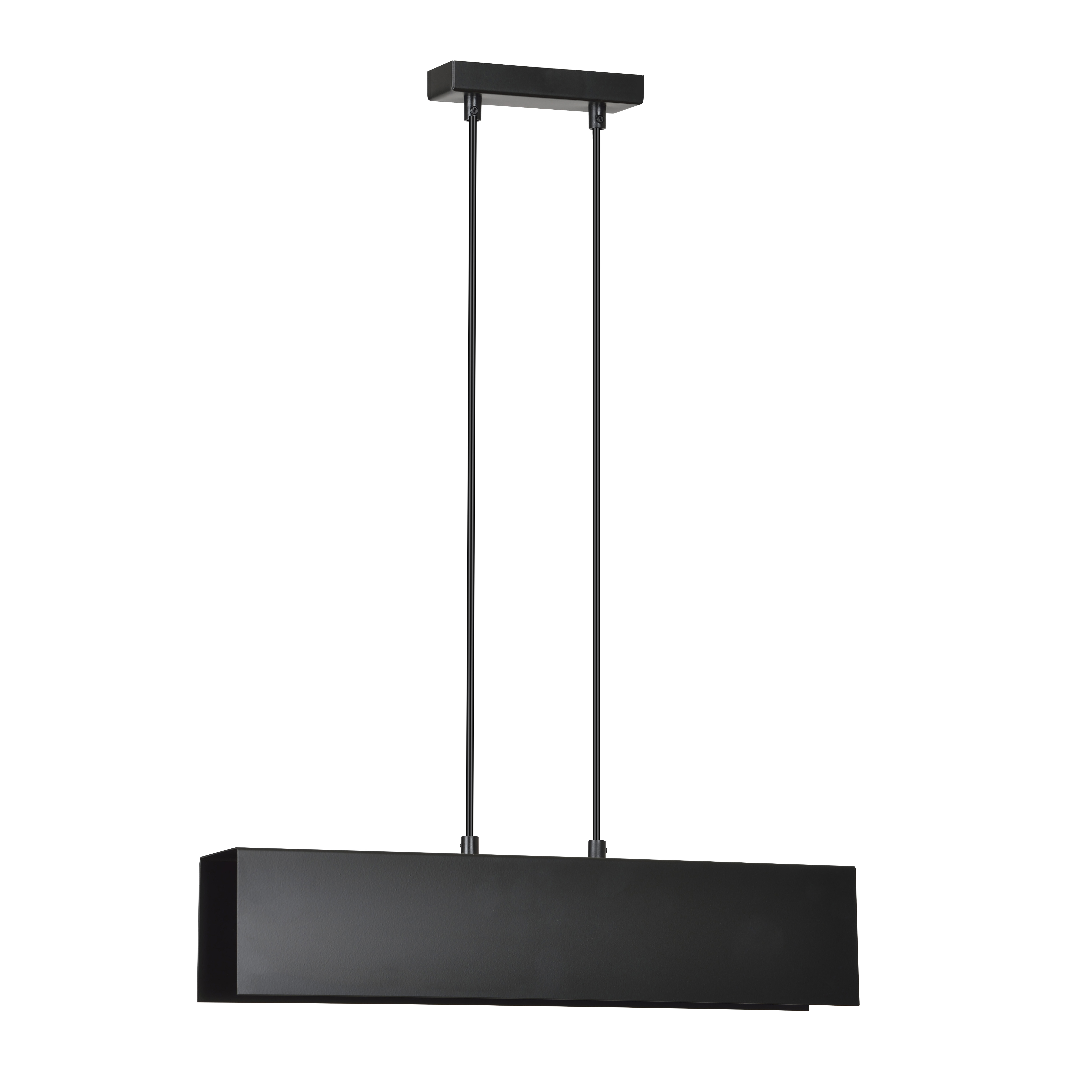 GENTOR 2 | Minimalistická stropná lampa Farba: Čierna