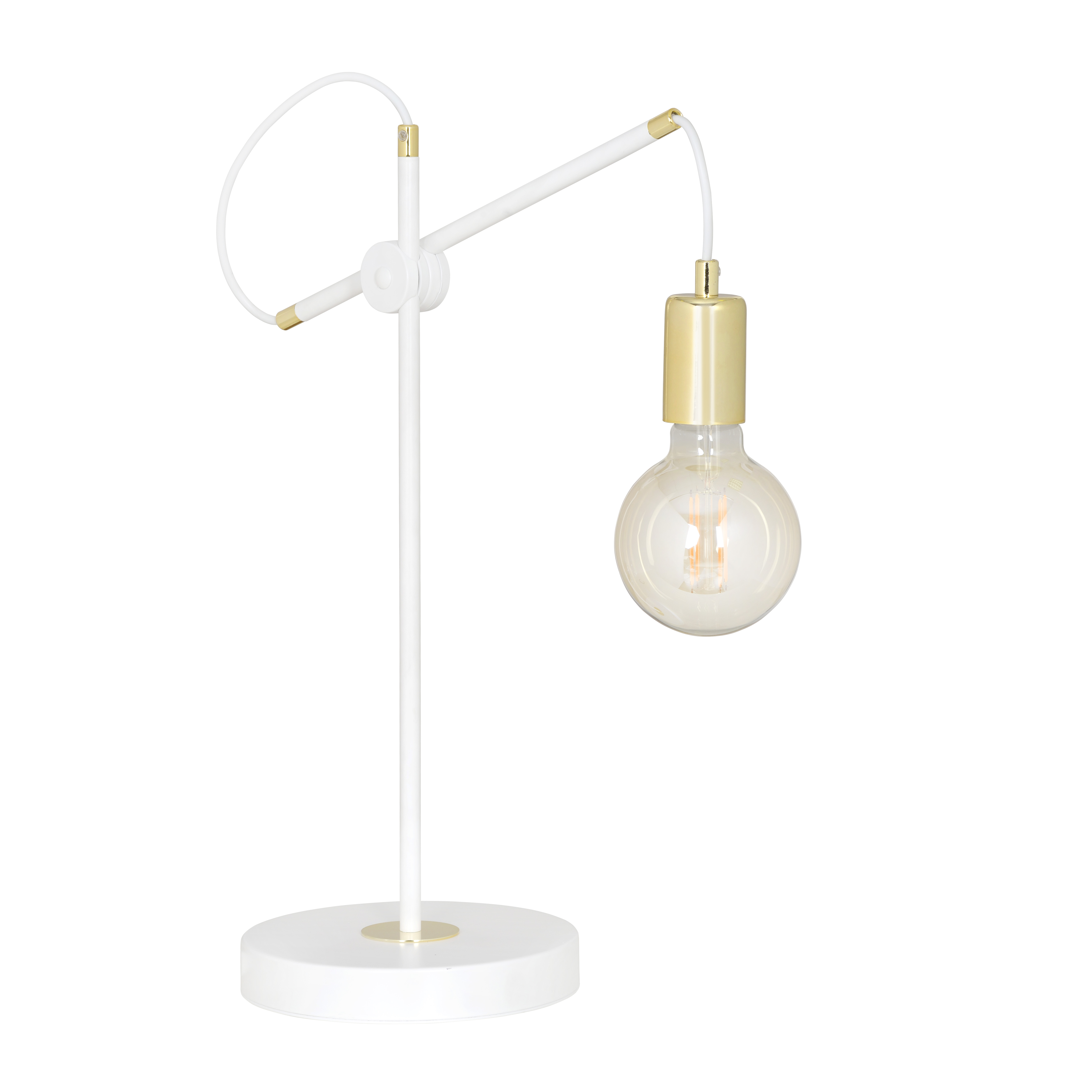 ARTEMIS LN1 | dizajnová stolná lampa Farba: Biela