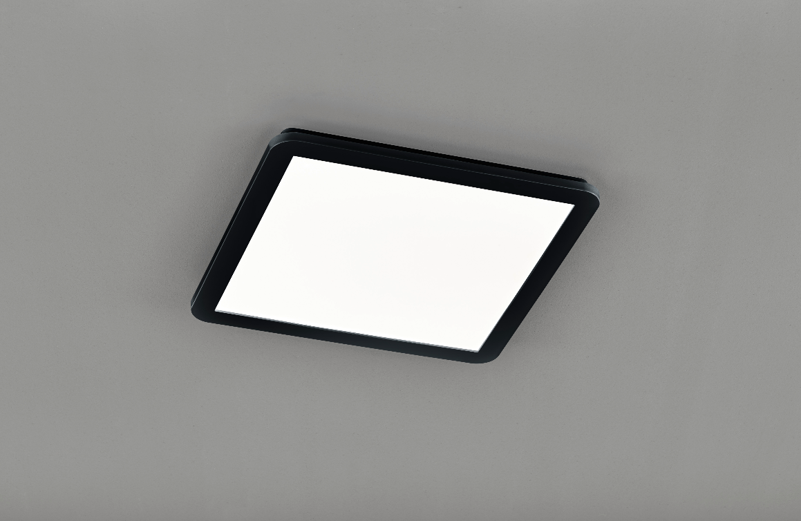 CAMILLUS SQ 40 | Stropné LED svietidlo s postupným stmievačom Farba: Čierna