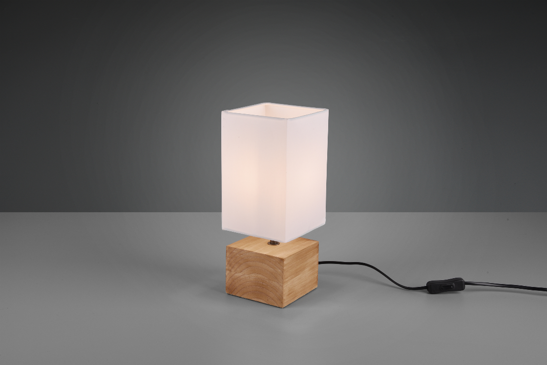 WOODY | Dizajnová stolná lampička Veľkosť: Malá