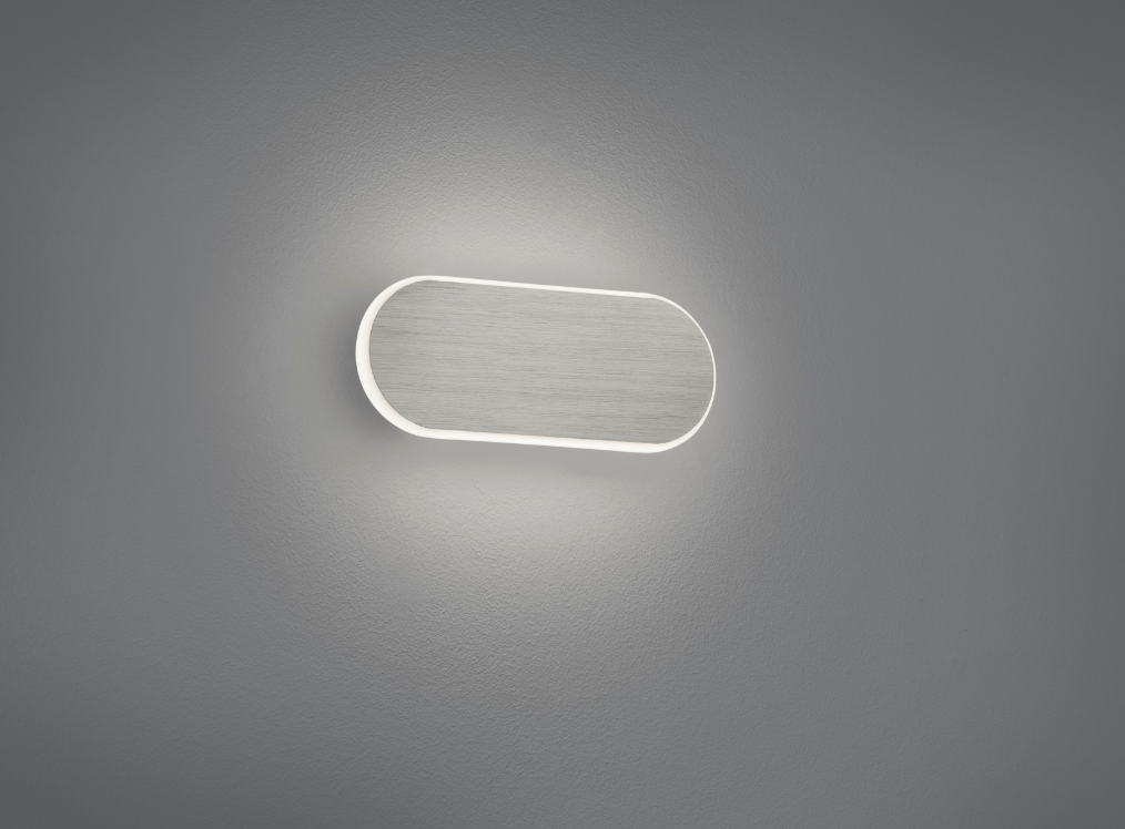 CARLO 20 | minimalistické nástenné LED svietidlo Farba: Nikel