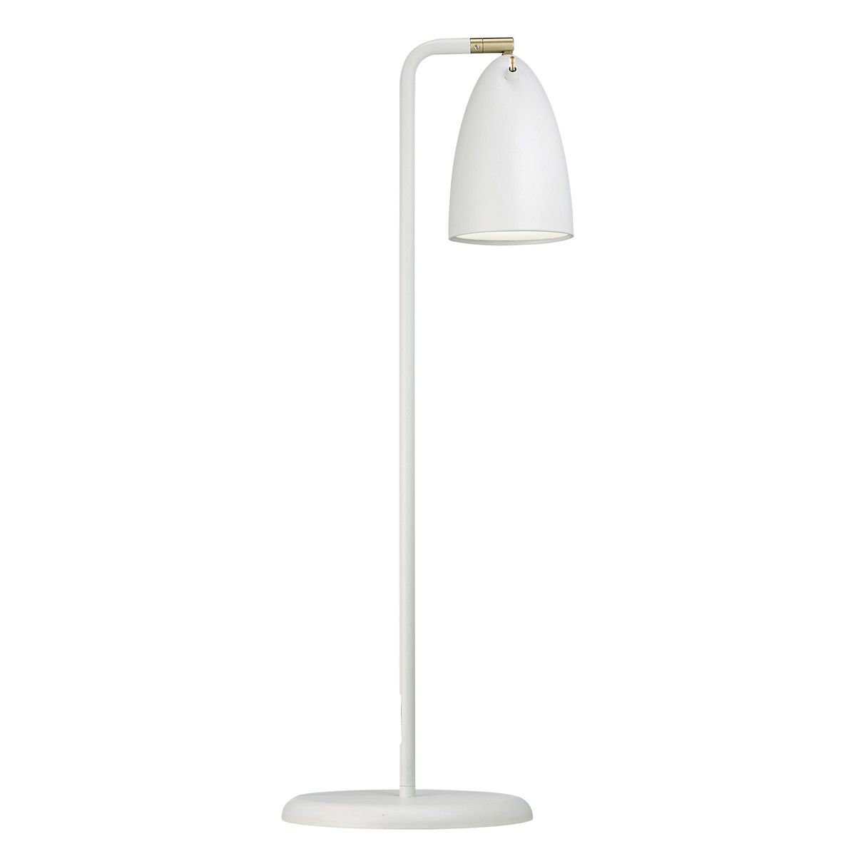 NEXUS | Kovová stolná lampa Farba: Biela