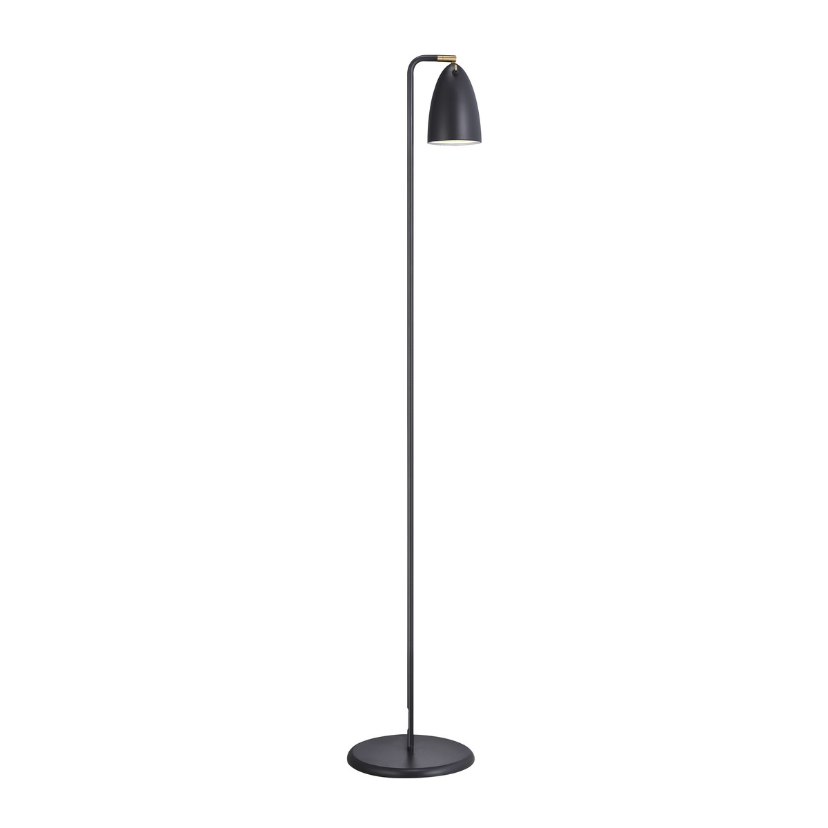 NEXUS | Kovová stojanová lampa Farba: Čierna