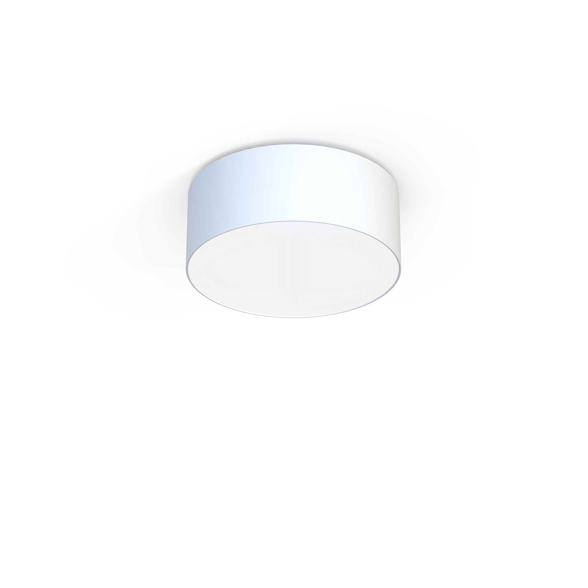 CAMERON WHITE II 9605 | prisadená stropná lampa  ø=35 cm