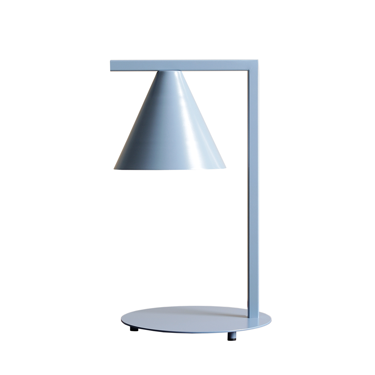 FORM TABLE | Moderná stolná lampa s kužeľovitým tienidlom Farba: Modrá