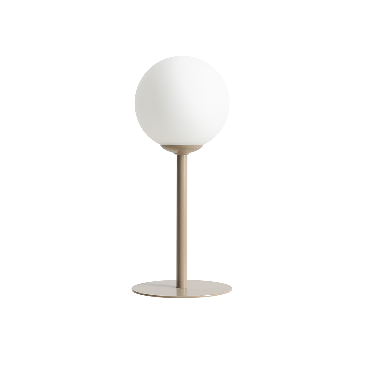 PINNE | minimalistická stolná lampa Farba: Béžová