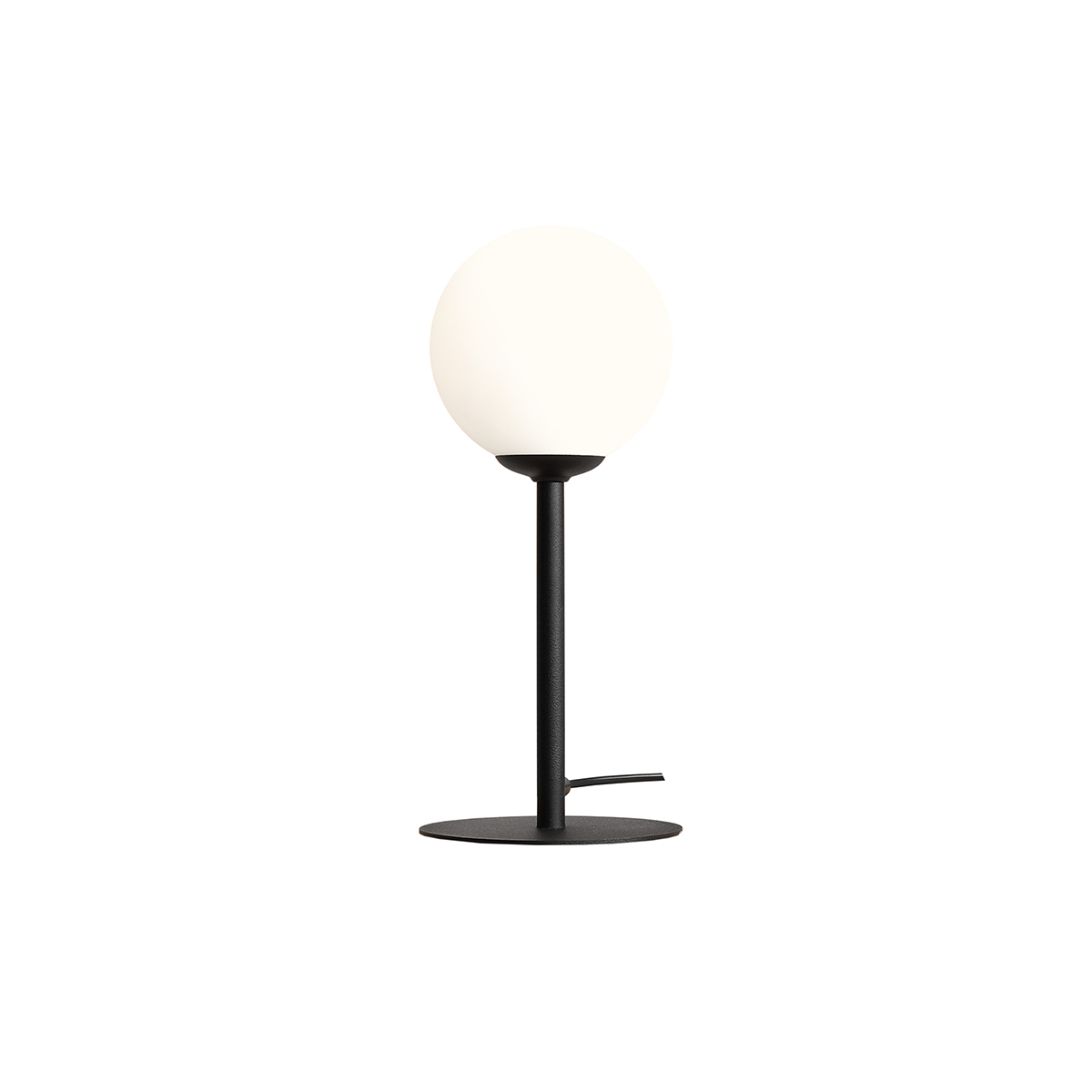 PINNE | minimalistická stolná lampa Farba: Čierna