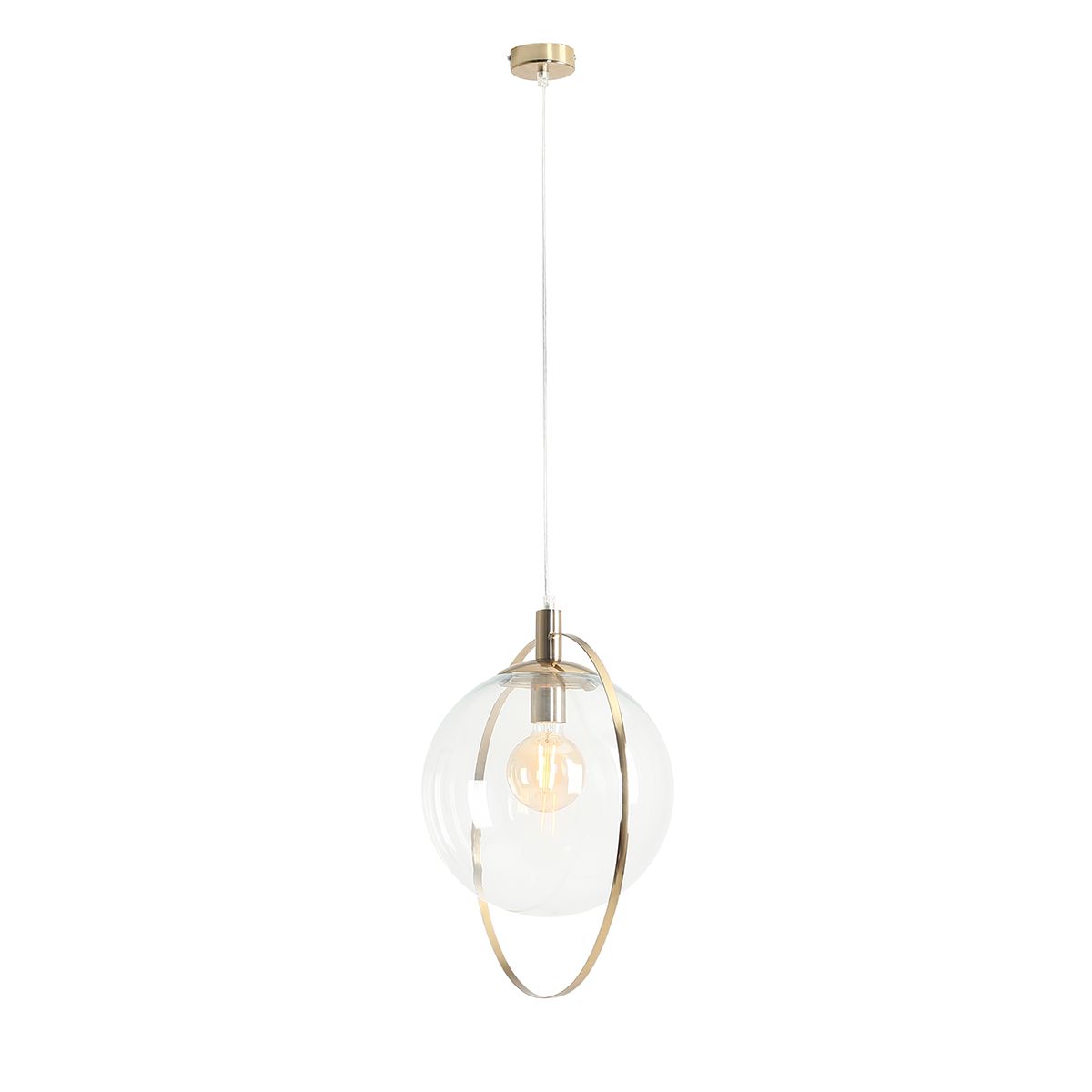 AURA | Elegantná závesná lampa Farba: Zlatá