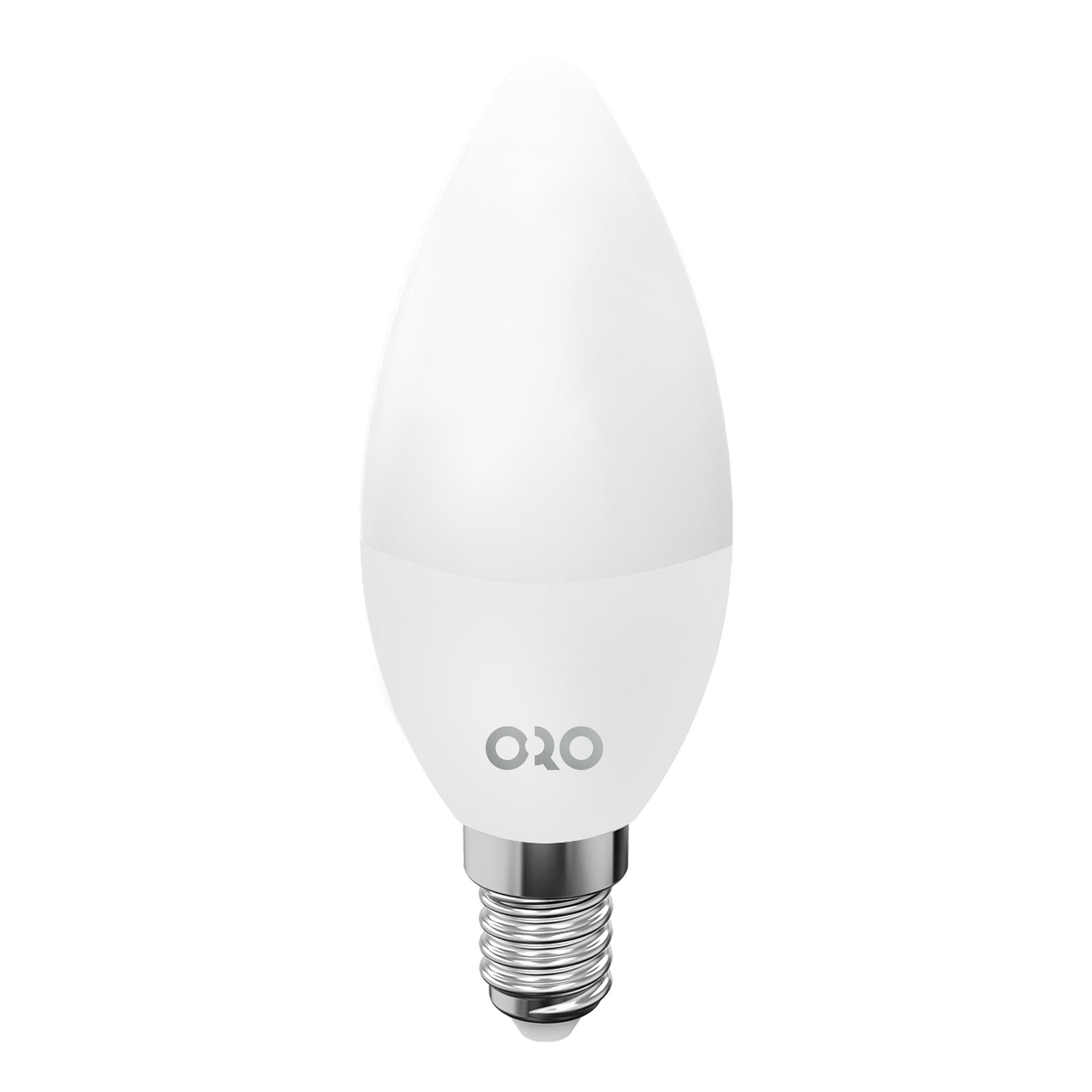 LED žiarovka E14 C37 5W teplá biela
