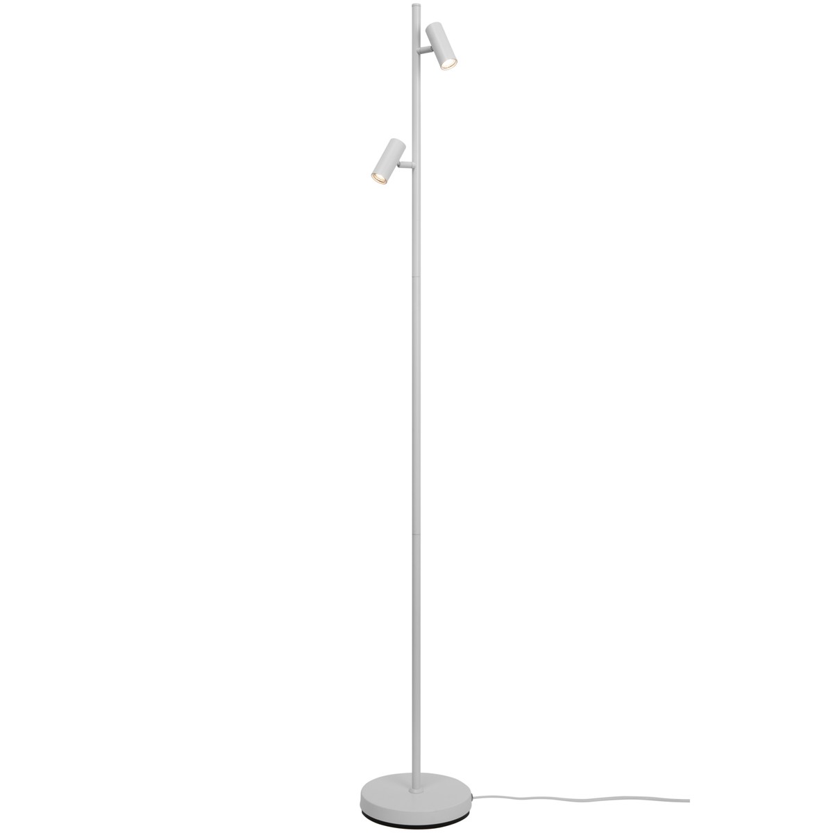 OMARI | Dizajnová stojaca LED lampa Farba: Biela