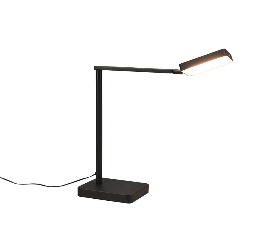 PAVIA | Stolná LED lampa Farba: Čierna