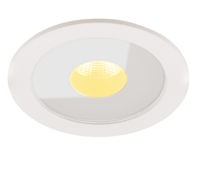 PLAZMA | Okrúhla zapustená LED bodovka IP54 Farba: Biela