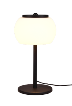 MADISON | Stolná čierna minimalistická LED lampa